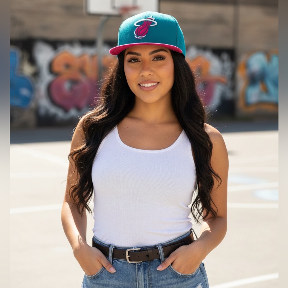 New Era Miami Heat hat